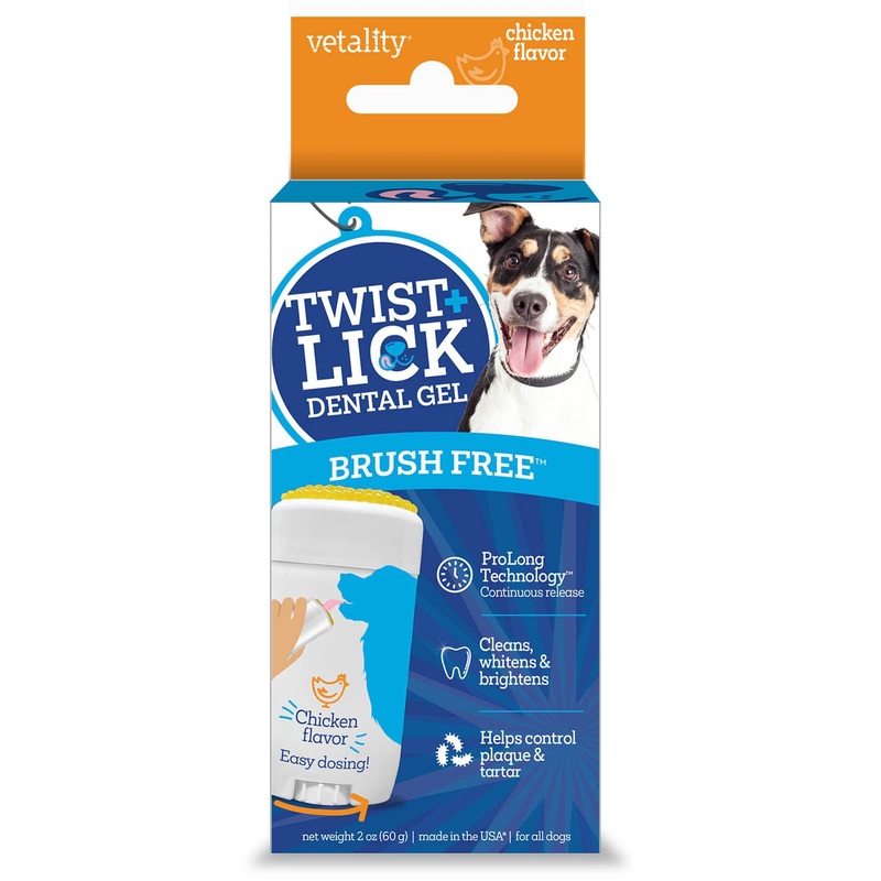 Twist & Lick Oral Gel for Dogs, Chicken