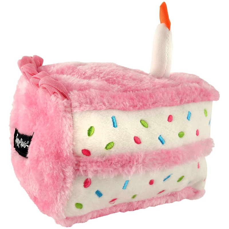Zippy Paws Birthday Cake Plush Toy