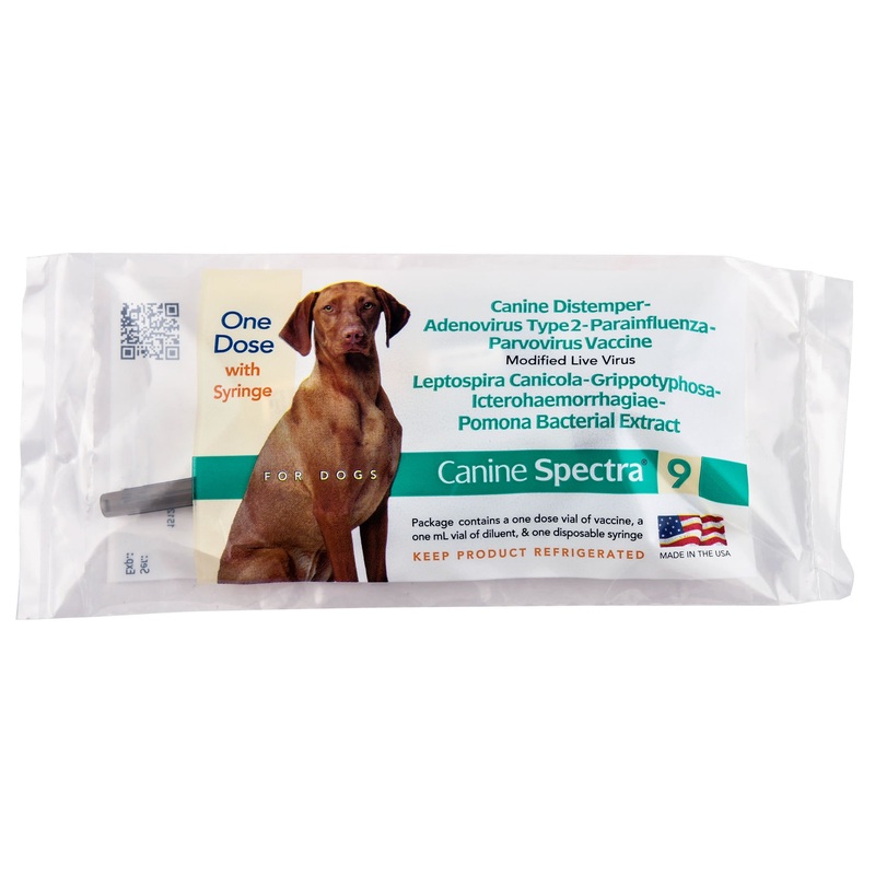 Canine Spectra 9 Dog Vaccine (9-way Puppy Shot)