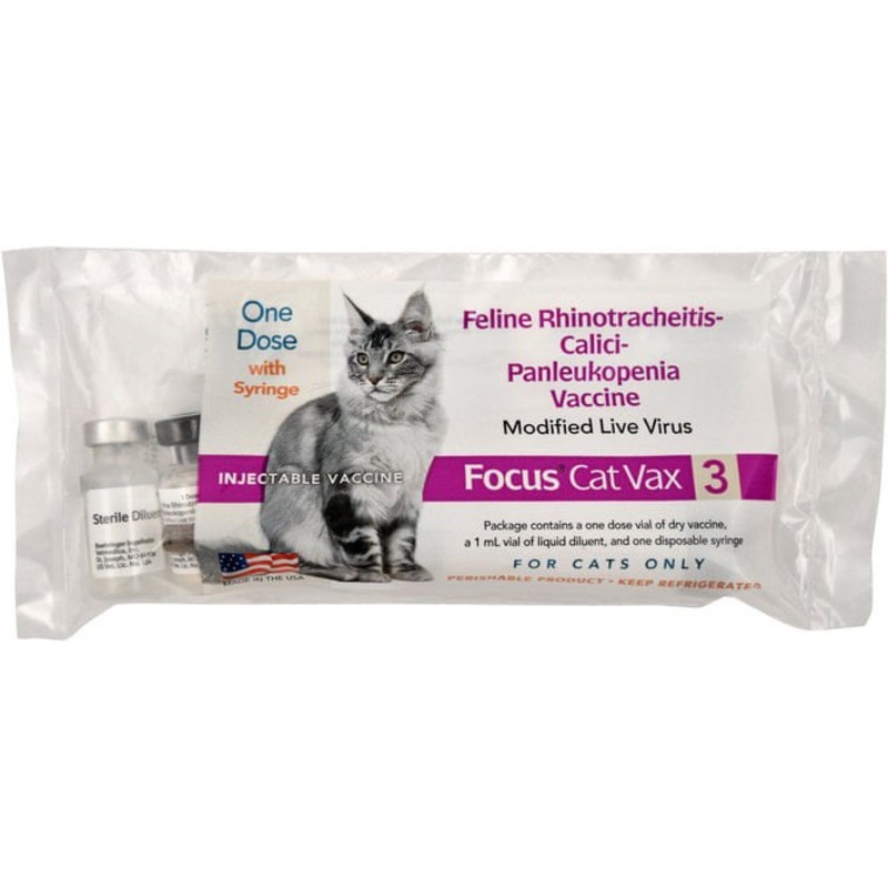 Focus Cat Vax 3 Cat Vaccine|1 Dose