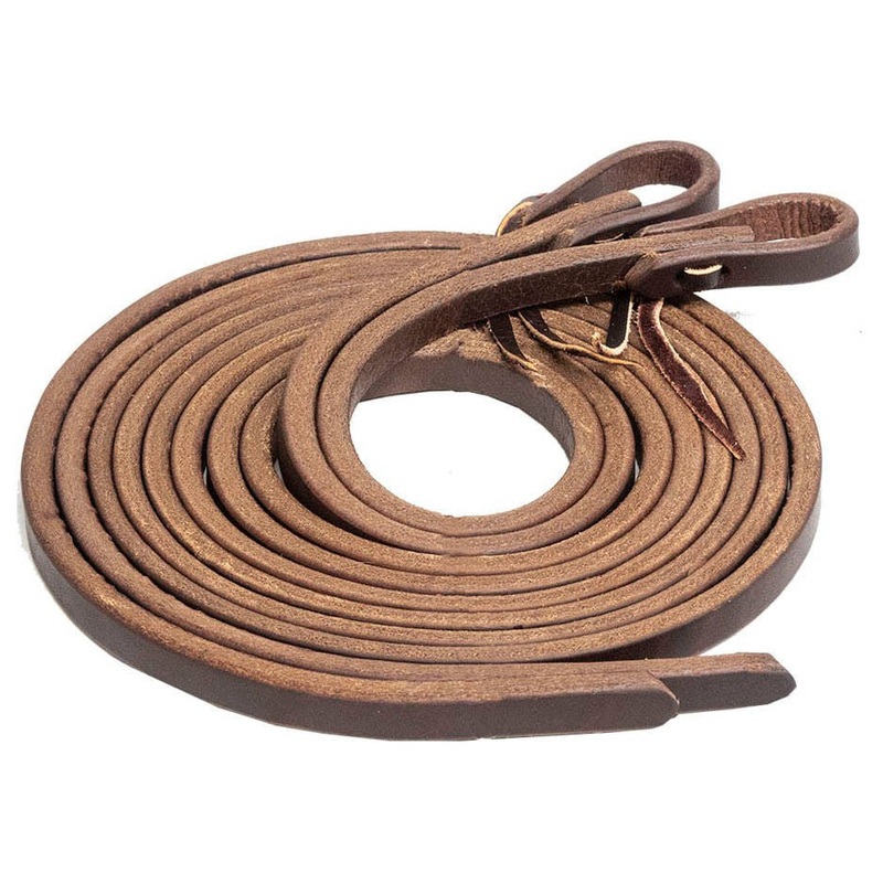 Poplar Head Premium Oiled Harness Leather Split Reins