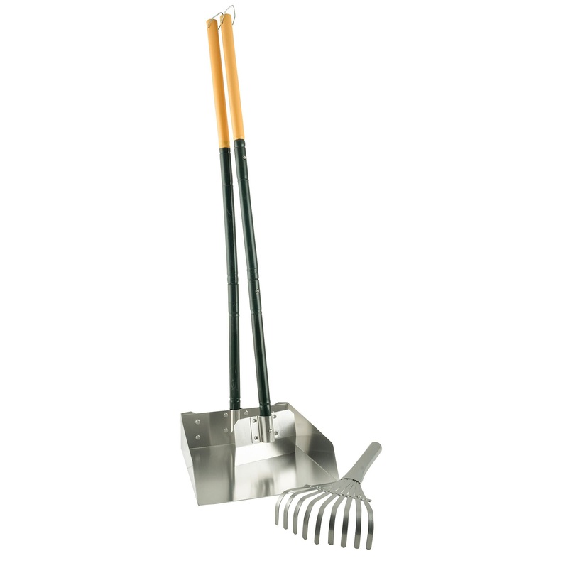 Wee-Wee Outdoor All-in-One Rake, Spade, & Pan Set