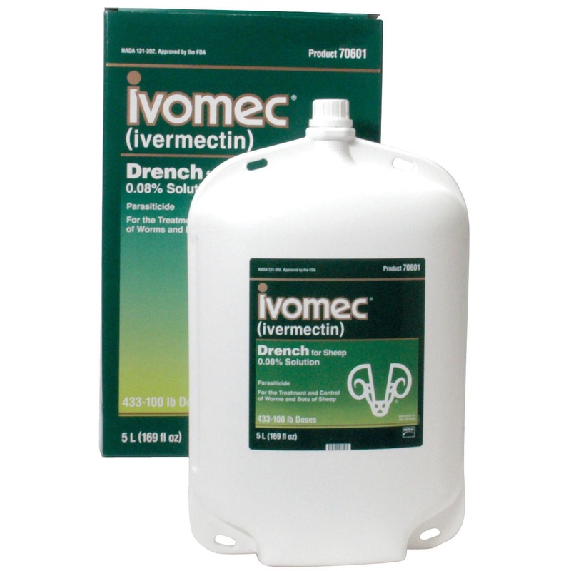 Ivomec Sheep Drench Dewormer|1 liter|5000 mL