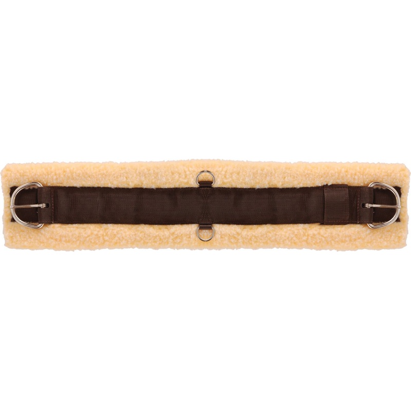 Mustang Nylon Fleece Straight Cinch, Brown