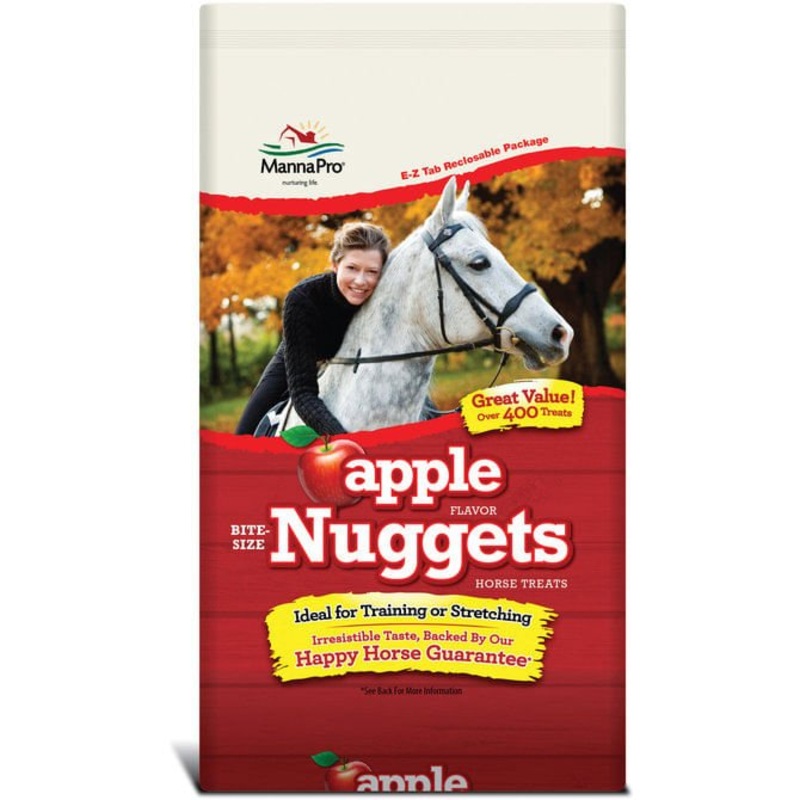 Bite-Size Nugget Horse Treats|Apple|Peppermint|Carrot and Spice|1 lb|4 lbs
