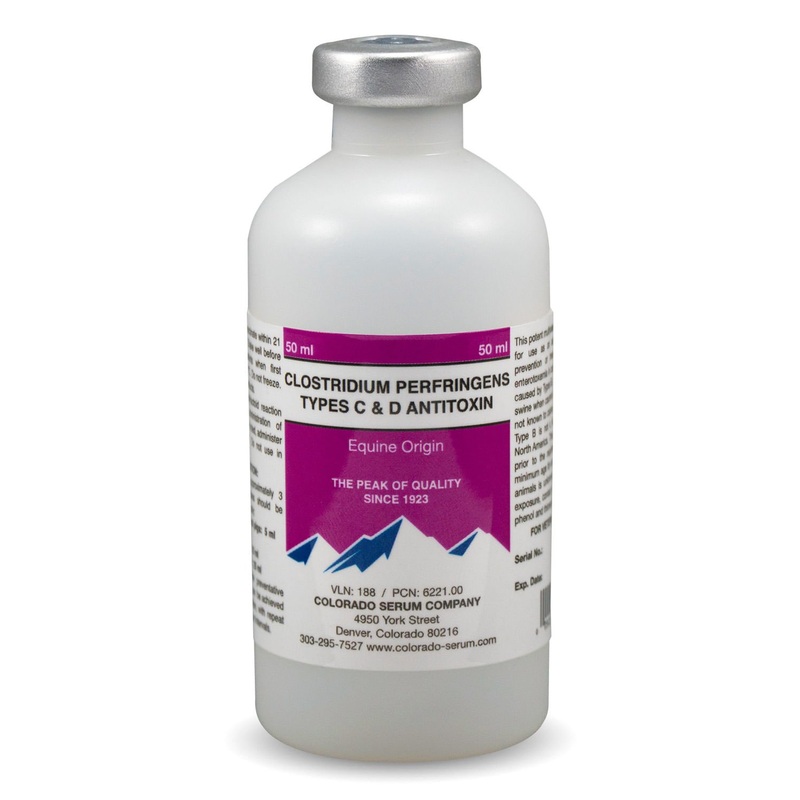 Clostridium Perfringens Types C & D Antitoxin Vaccine