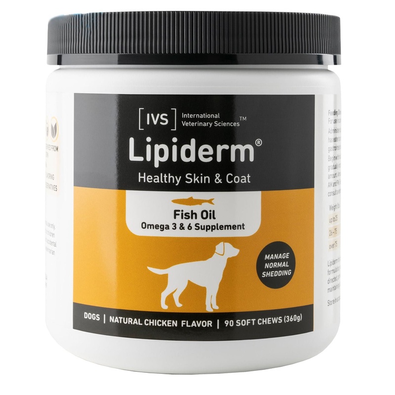 Lipiderm Healthy Skin & Coat Soft Chews, 90 ct