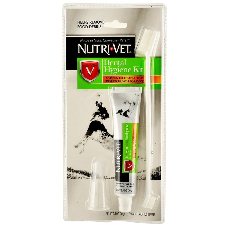 Nutri-Vet Dental Hygiene Kit for Dogs