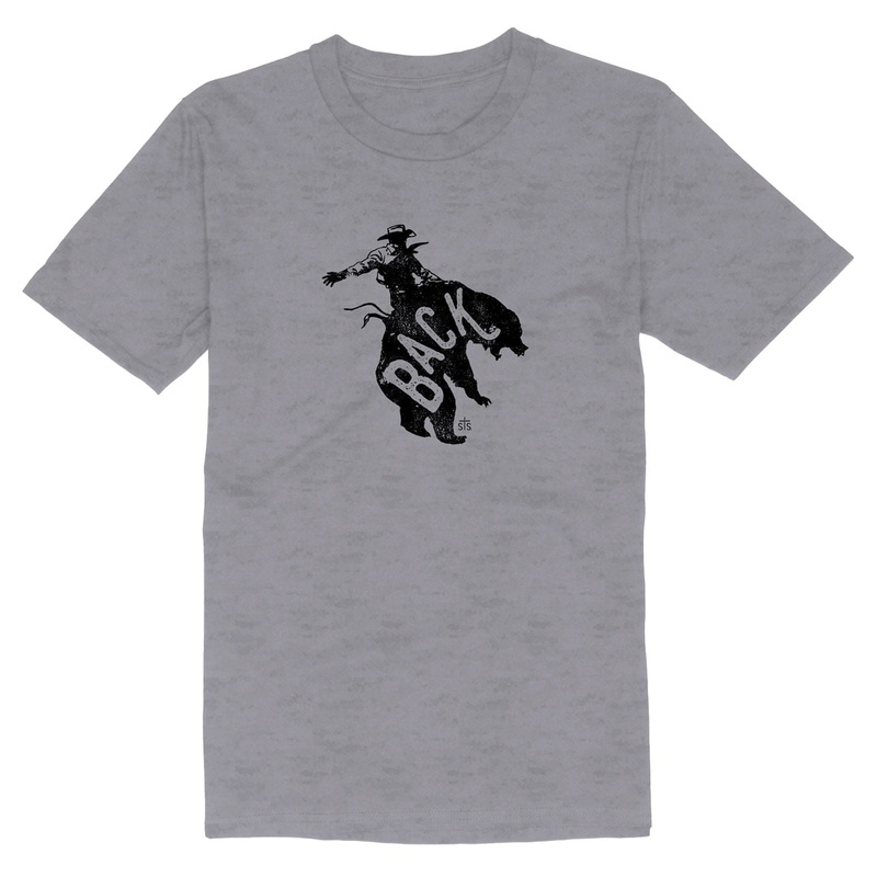 STS Ranchwear Bareback Tee, Gray
