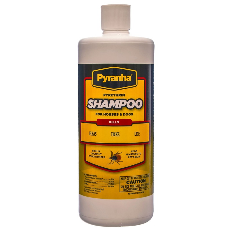 Pyranha Pyrethrin Shampoo|32 oz