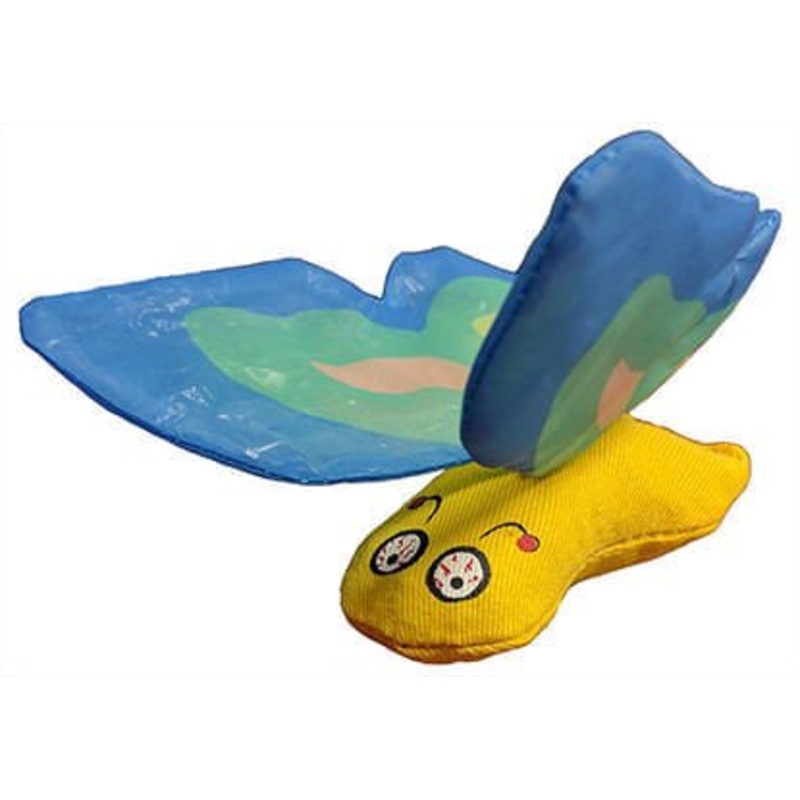 Yeowww! Crinkle Catnip Butterfly Cat Toy