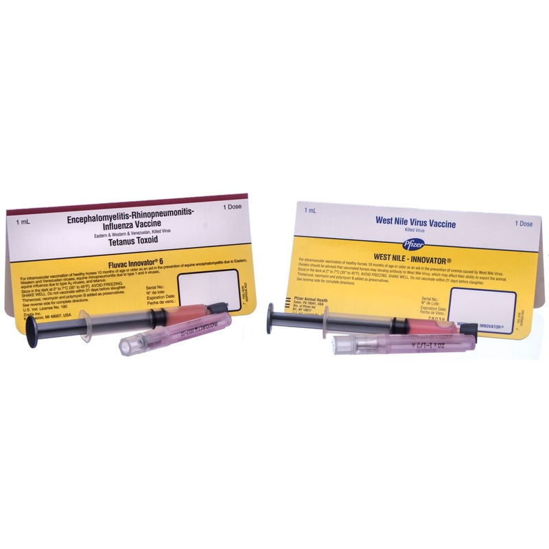 Zoetis Complete Horse Vaccination Kit with West Nile (6-Way Vaccine + WNV)