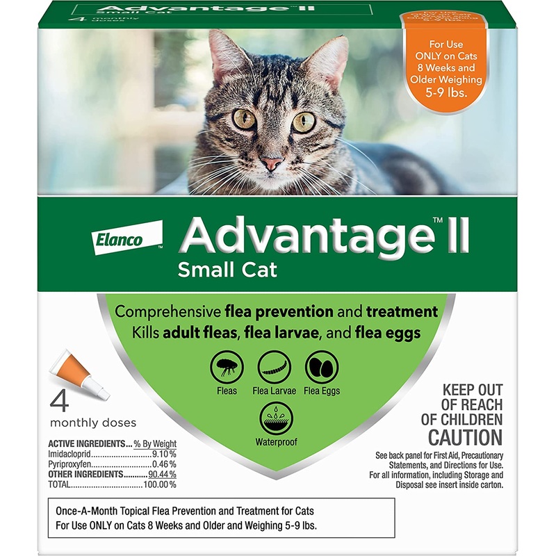 Advantage II Topical Flea Control for Cats & Kittens