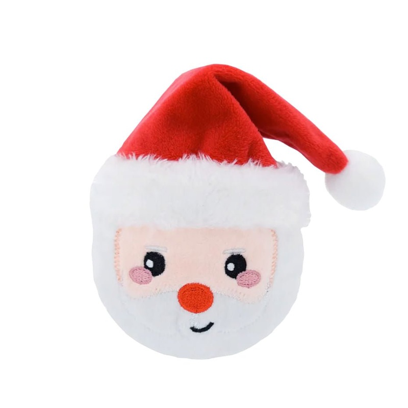 Happy Woofmas 2-in-1 Super Ball Dog Toy