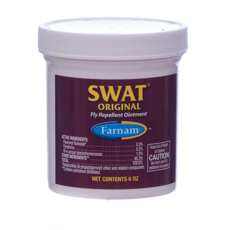 Swat Fly Repellent Ointment for Horses, Ponies, & Dogs