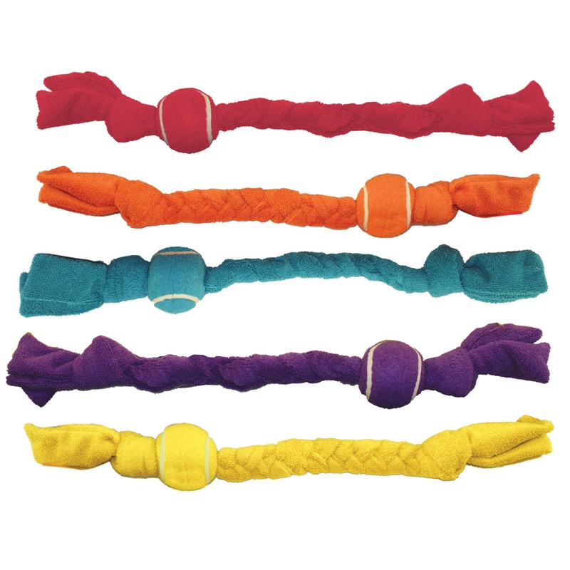 Throw in The Towel with Tennis Ball Dog Toy, 19L