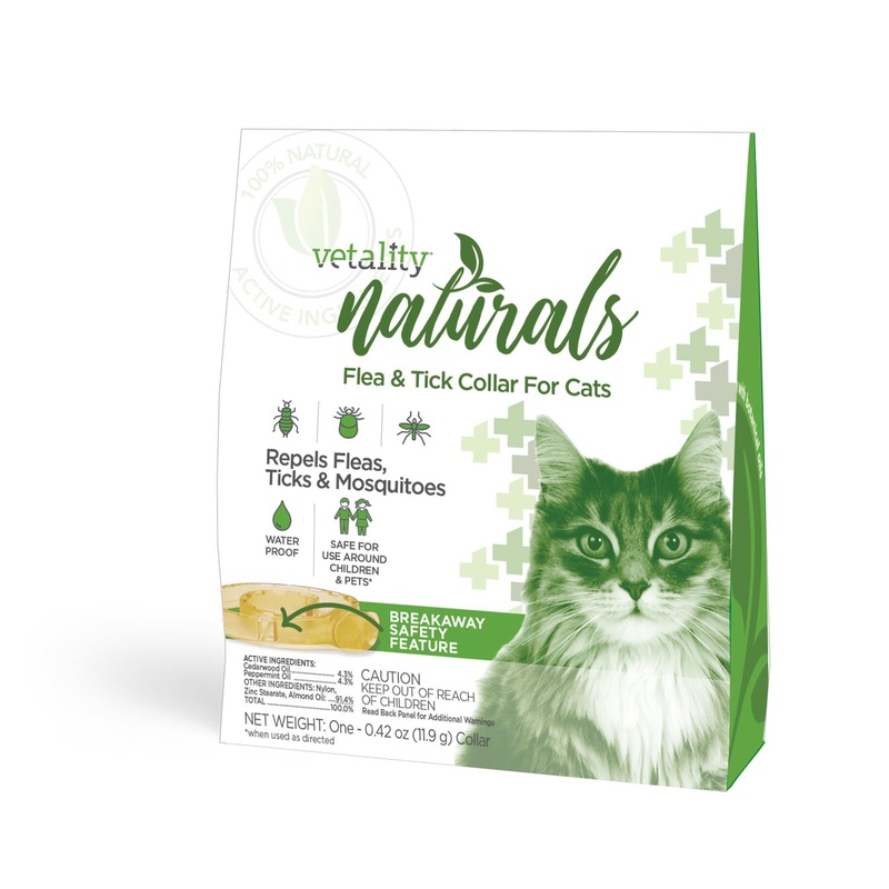 Vetality Naturals Flea & Tick Collar for Cats