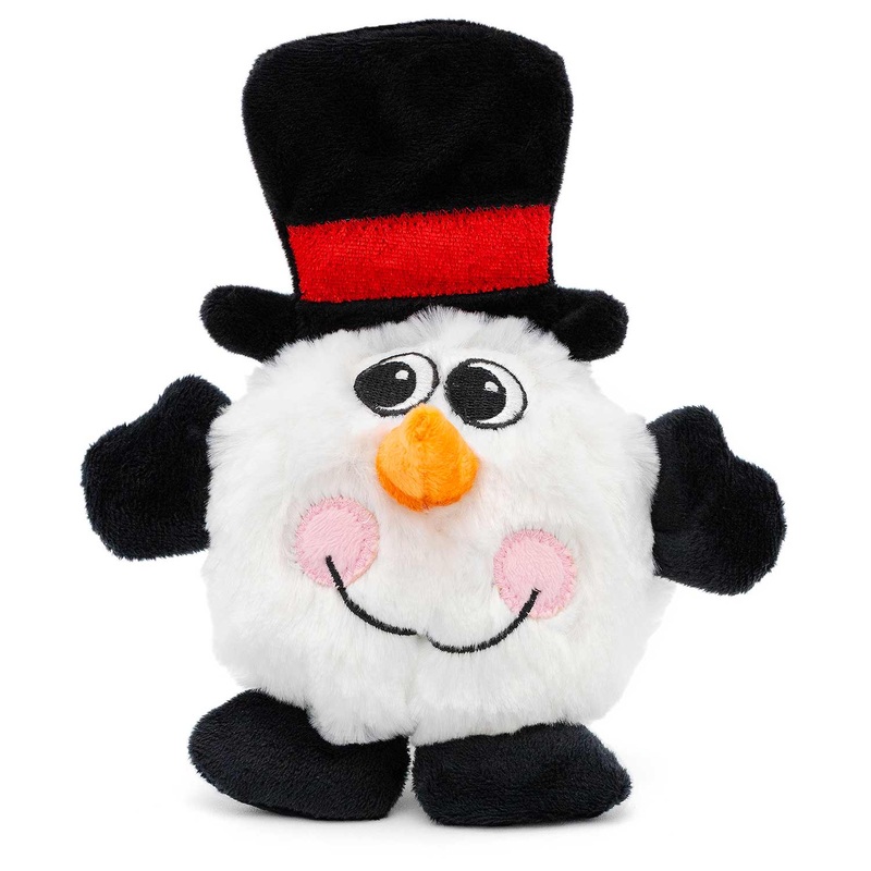 Christmas Character Plush Orbs Squeaker Dog Toy