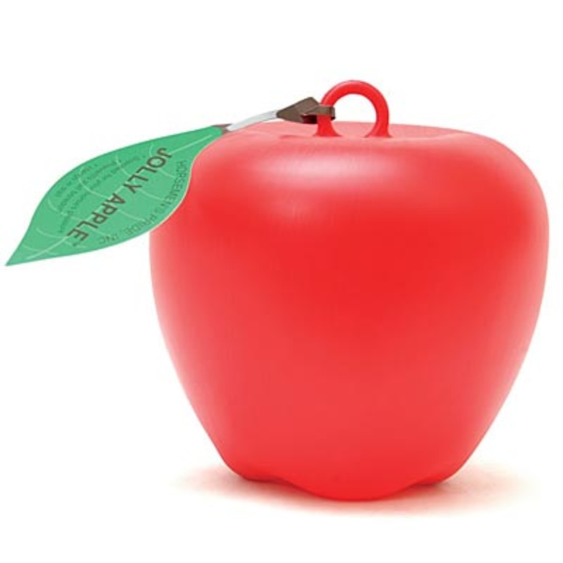 Jolly Apple Horse Toy  Apple-Scented, Hangable Boredom-Busting Equine Enrichment Toy