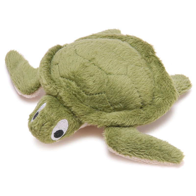 Plush Turtle Squeaker Dog Toy|4.5″|9″|1 ct