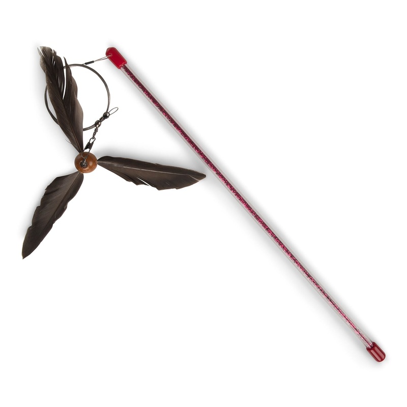 Purr Peller Wand Cat Toy