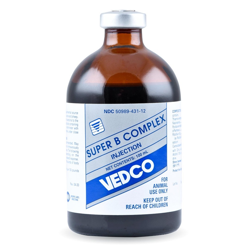 Super B Complex Injectable for Cattle, Swine, & Sheep