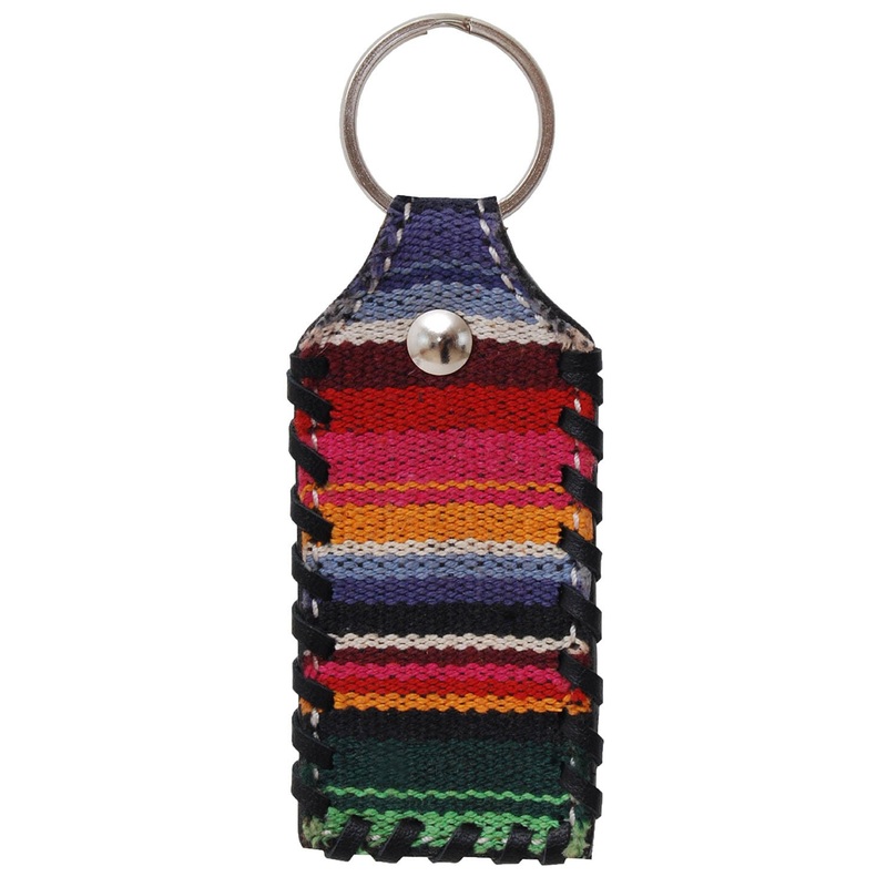 Circle Y Rectangle Key Chain, Serape