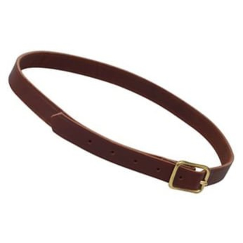 Leather Horse Neck Strap, 7/8 x 40