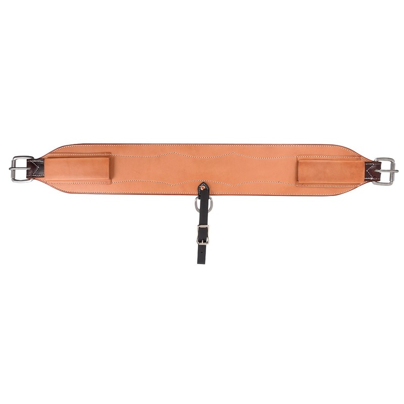 Martin Saddlery 4.5 Straight Flank Skirting Leather Cinch, Natural