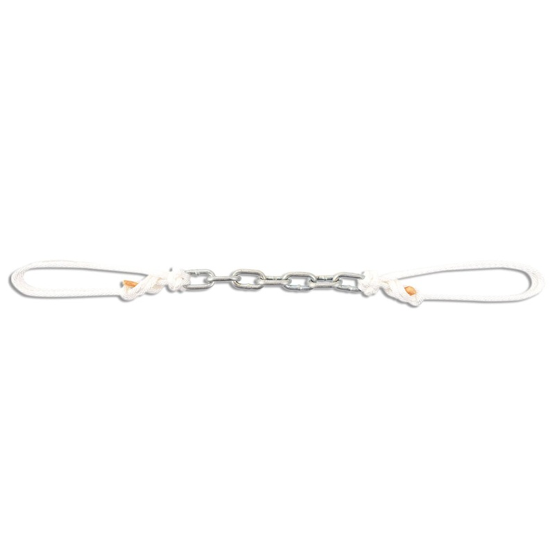 Martin Saddlery String and Dog Link Chain Curb Strap, 7-Chain Link