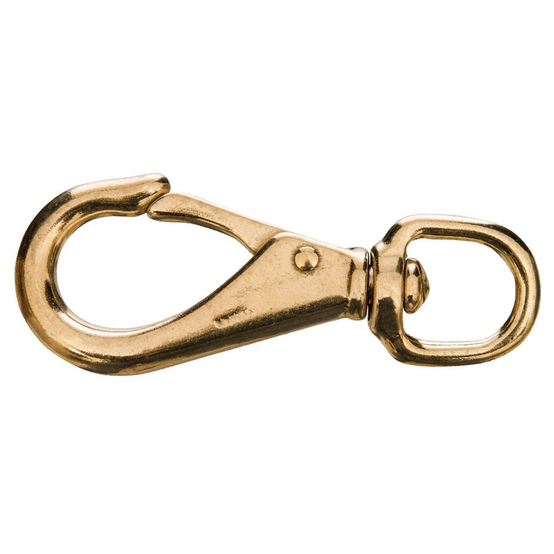 Solid Brass Quick Snap, 3/4 x 4-3/8L