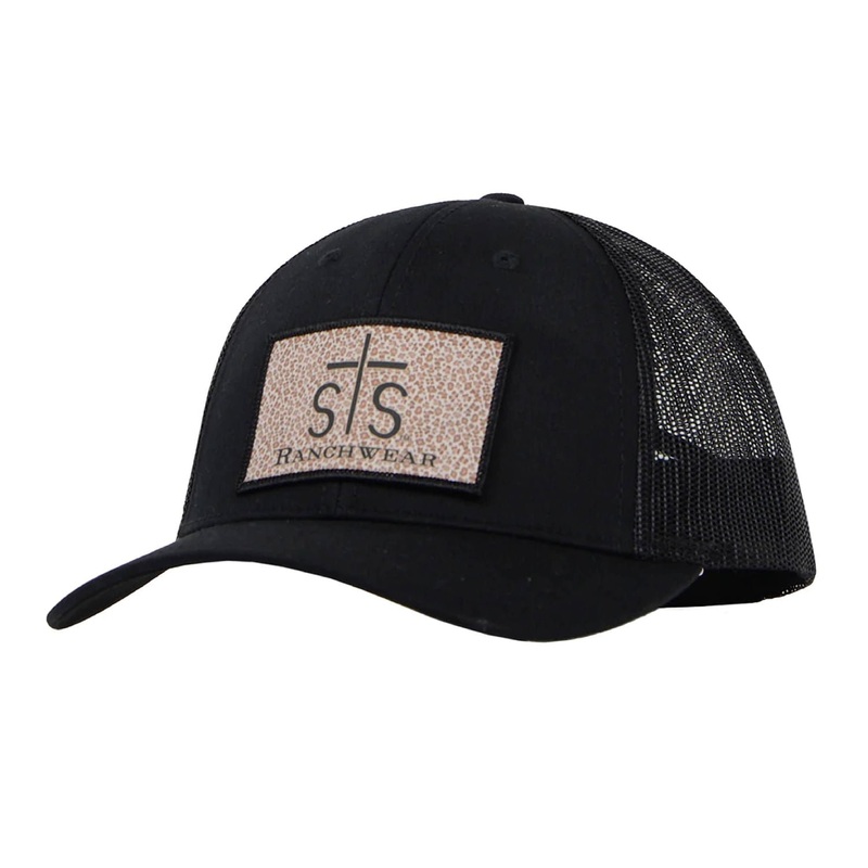 STS Leopard Patch Snapback Trucker Hat