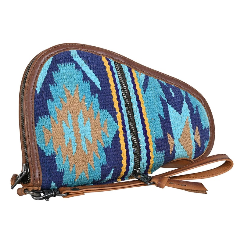 STS Mojave Sky Aztec Pattern Pistol Case w/ Wristlet Strap