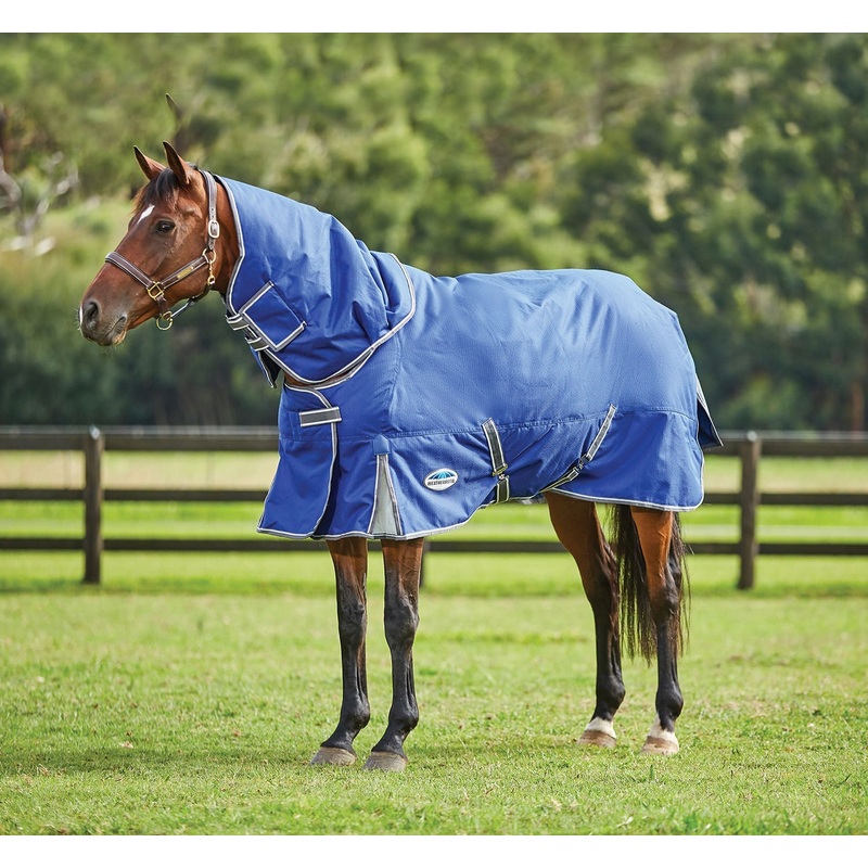 WeatherBeeta ComFITec Premier Free II Detach-a-Neck Medium Horse Blanket, 1200D, 220 Gram