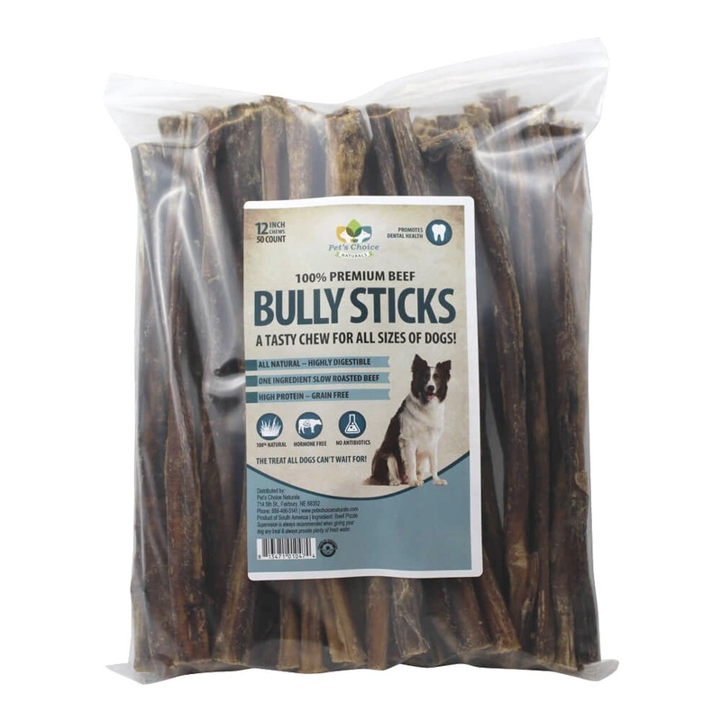 12 Premium Bully Sticks|50 Count|12 Count|25 Count|6 Count|100 Count