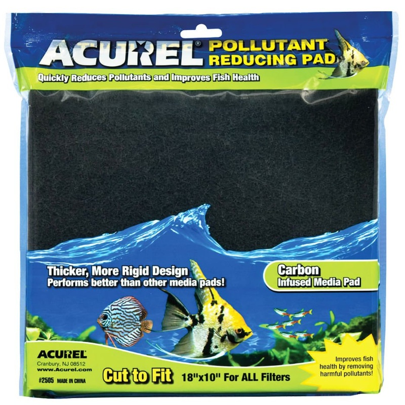 Acurel Carbon Infused Media Pad 10 x 18, Black