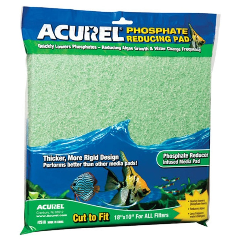 Acurel Phosphate Remover Infused Media Pad 10 x 18, Green