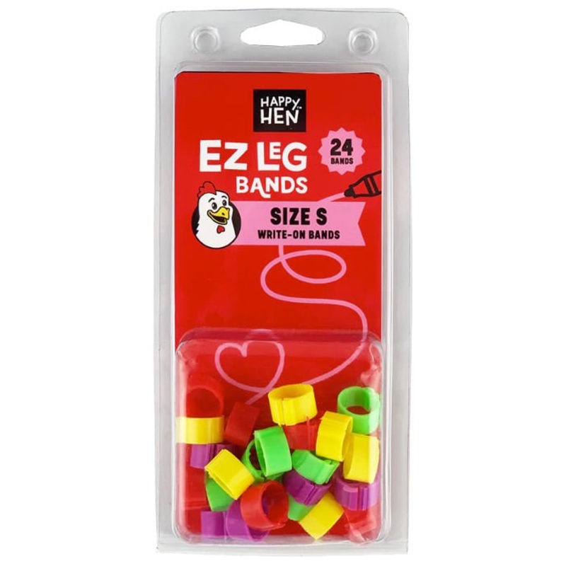 Happy Hen EZ Leg Bands, Assorted