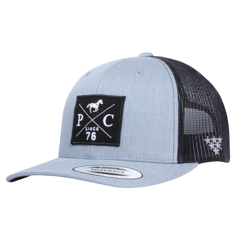 PC 2-Tone Trucker Hat, Heather/Black