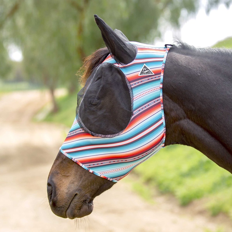 Professional’s Choice Comfort Fit Lycra Horse Fly Mask with Ears