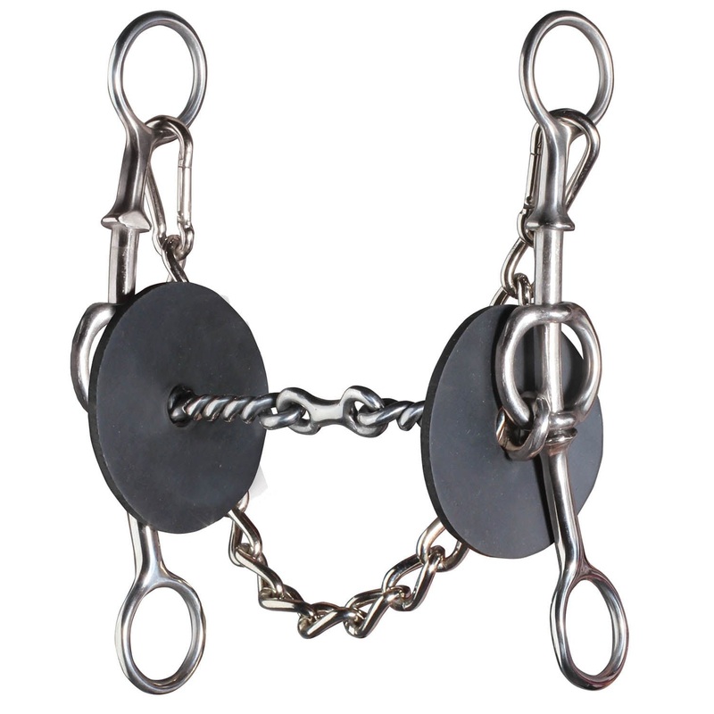Professionals Choice 3-Piece Twisted Dog Bone Elevation Gag Bit