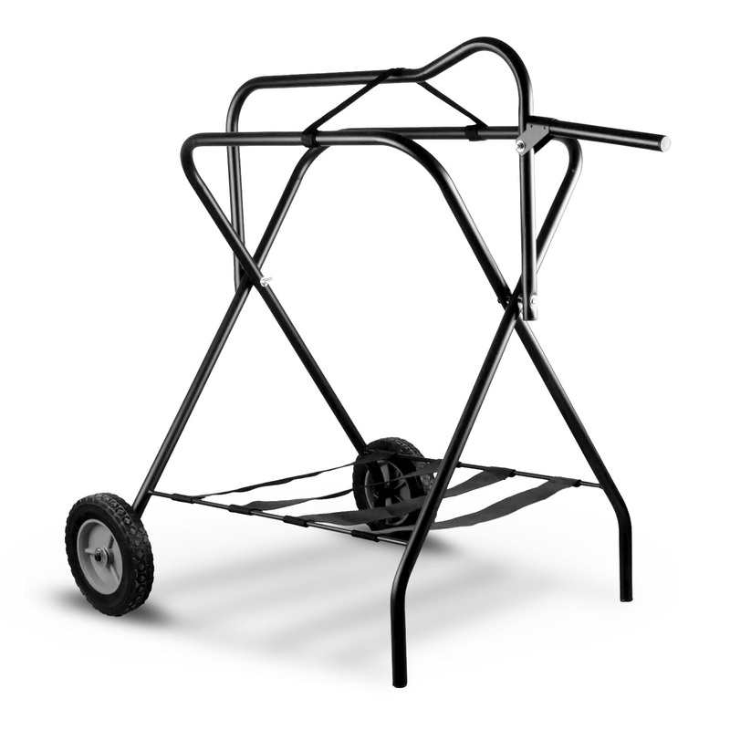 Rolling Folding Saddle Rack