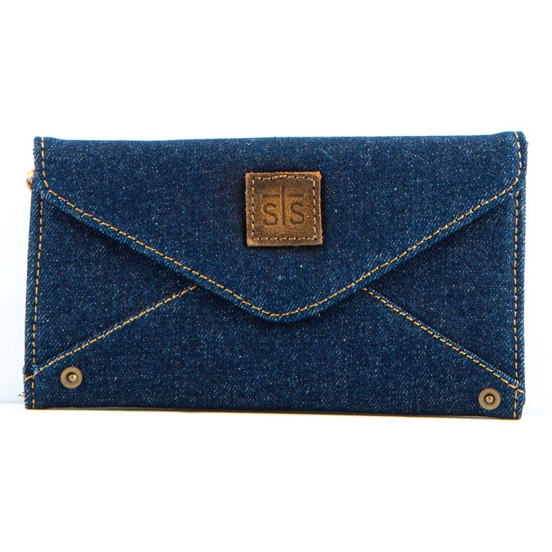 STS Blue Bayou Denim Wallet