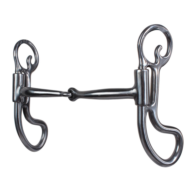Equisential Smooth Snaffle Teardrop Bit