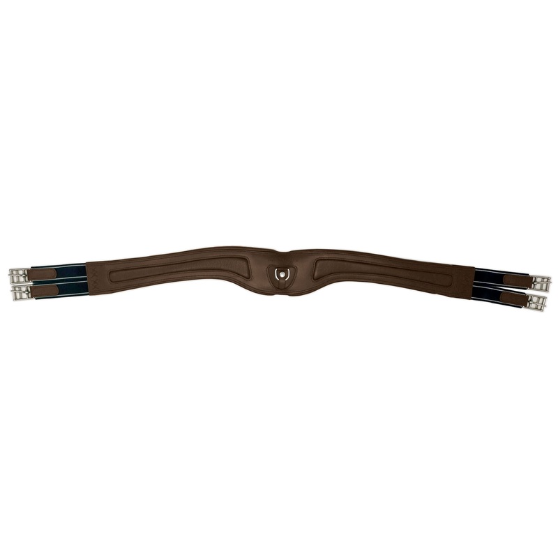 Micklem Long Comfort Girth|Dark Havana|47″|51″|55″