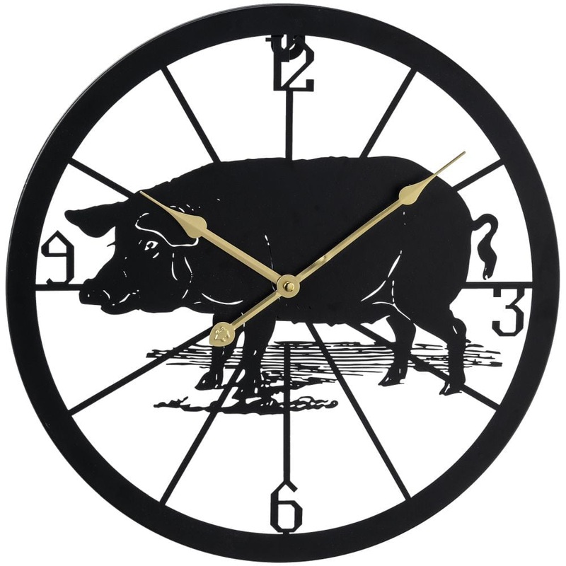 Pig Wall Clock|Multi