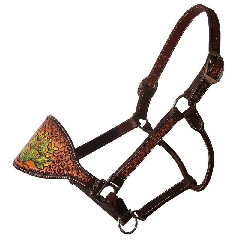 Professional’s Choice Cactus Bronc Nose Leather Halter