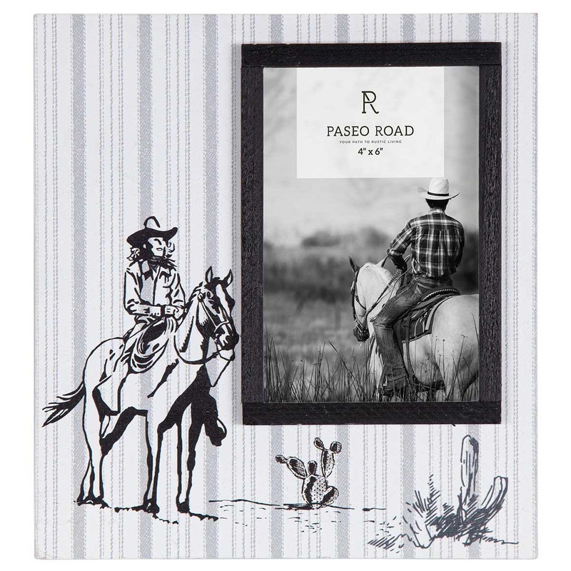 Ranch Life Cowgirl Picture Frame, 4 x 6