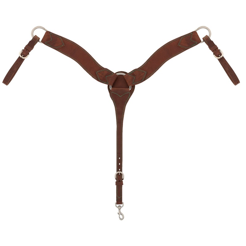 Smarty x Synergy Harness Leather Roper Breast Collar