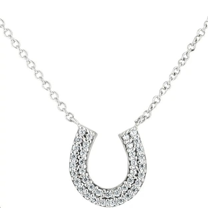 Women’s Horseshoe Charm Necklace